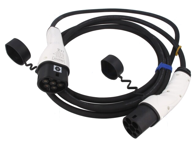 Kabel: eMobility; 1x0,75mm2,5x2,5mm2; 400V; 11kW; IP55; 5m; 16A Kabel: eMobility; 1x0,75mm2,5x2,5mm2; 400V; 11kW; IP55; 5m; 16A